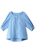 【アルアバイル/allureville】の【Loulou Willoughby】タックスリーブブラウス 人気、トレンドファッション・服の通販 founy(ファニー) ファッション Fashion レディースファッション Fashion for Women トップス・カットソー Cut & Sew Tops シャツ・ブラウス・オフィスカジュアル Elegant Blouses & Button-Ups ショート Short, Short Length スリーブ Sleeve, Long Sleeve / Short Sleeve ファブリック Fabric, Textile プリーツ Pleats, Pleated エレガント 上品 Elegant 再入荷 Restock / Back in Stock thumbnail サックス|ID: prp329100004822269 ipo3291000000035052288