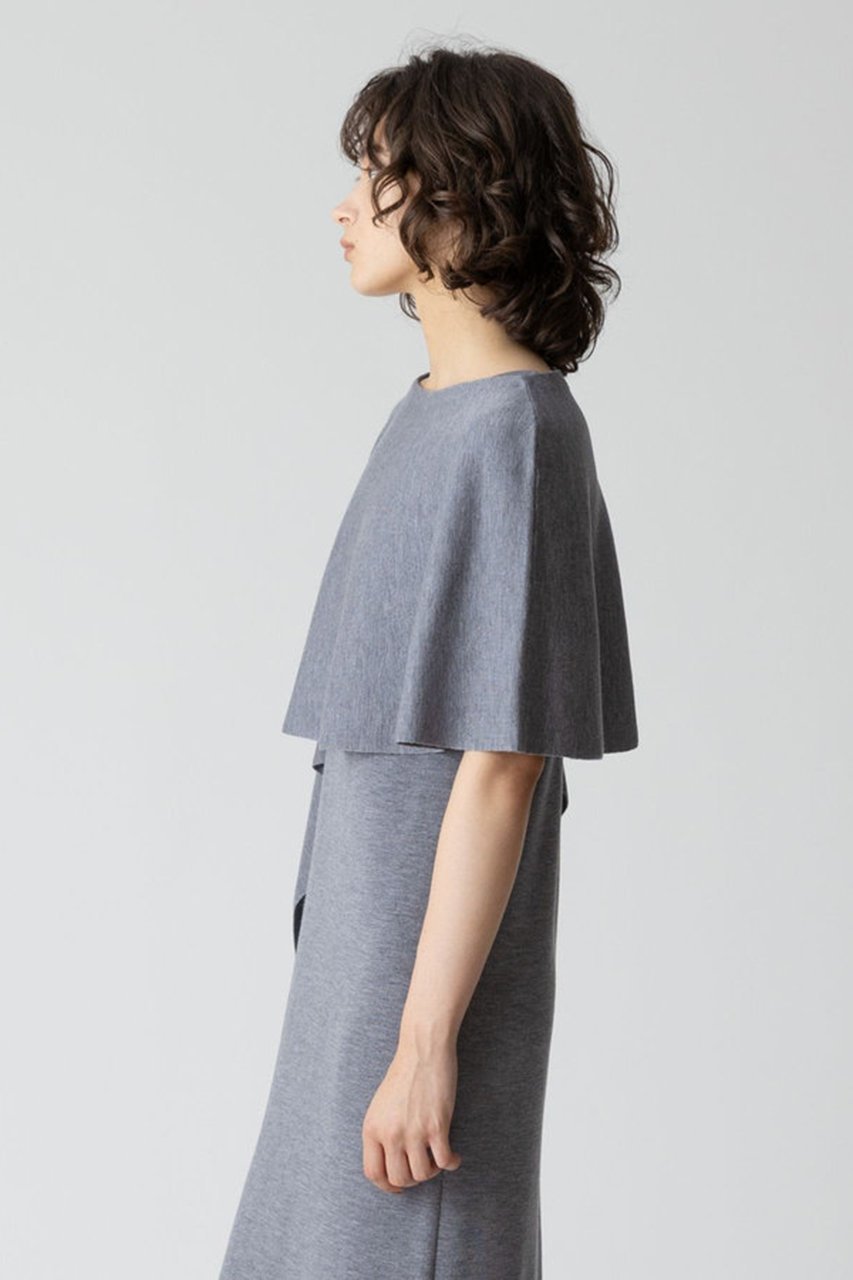 【アルアバイル/allureville】のハイツイストウールアシメケープ 人気、トレンドファッション・服の通販 founy(ファニー) 　ファッション　Fashion　レディースファッション　Fashion for Women　トップス・カットソー　Cut & Sew Tops　ニット　Knit Tops & Sweaters　カジュアルプルオーバー・ニットトップス　Pullovers & Knit Tops / Casual Pullovers　おすすめ　Recommended / Our Picks　トレンド　Trend, Trending Now　再入荷　Restock / Back in Stock　other-2|ID: prp329100004822271 ipo3291000000035052426