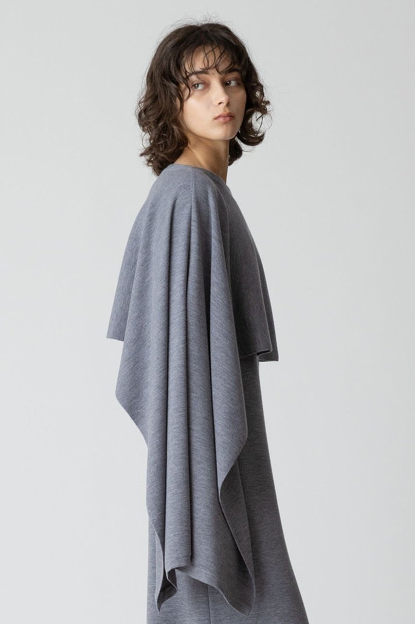 【アルアバイル/allureville】のハイツイストウールアシメケープ 人気、トレンドファッション・服の通販 founy(ファニー) 　ファッション　Fashion　レディースファッション　Fashion for Women　トップス・カットソー　Cut & Sew Tops　ニット　Knit Tops & Sweaters　カジュアルプルオーバー・ニットトップス　Pullovers & Knit Tops / Casual Pullovers　おすすめ　Recommended / Our Picks　トレンド　Trend, Trending Now　再入荷　Restock / Back in Stock　other-5|ID: prp329100004822271 ipo3291000000035052429