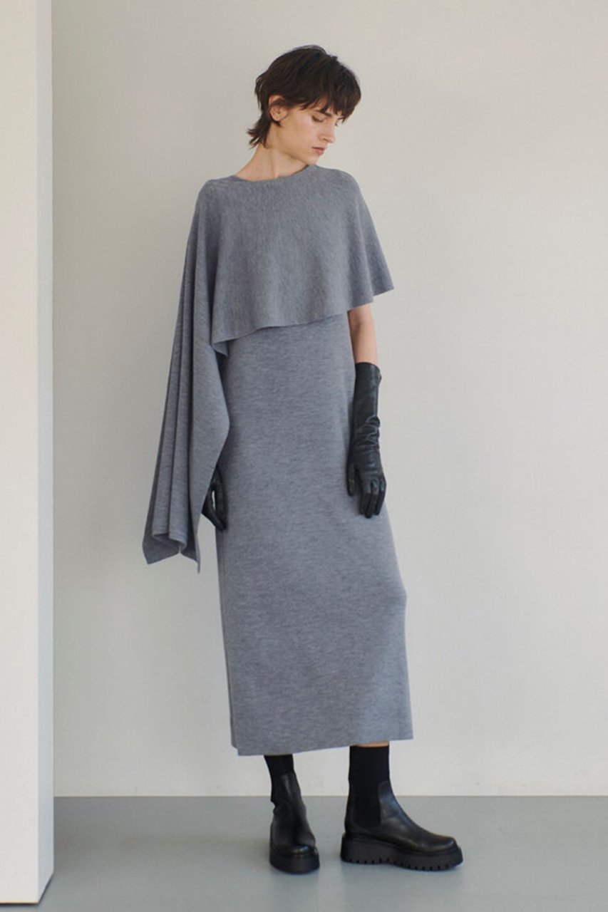 【アルアバイル/allureville】のハイツイストウールアシメケープ 人気、トレンドファッション・服の通販 founy(ファニー) 　ファッション　Fashion　レディースファッション　Fashion for Women　トップス・カットソー　Cut & Sew Tops　ニット　Knit Tops & Sweaters　カジュアルプルオーバー・ニットトップス　Pullovers & Knit Tops / Casual Pullovers　おすすめ　Recommended / Our Picks　トレンド　Trend, Trending Now　再入荷　Restock / Back in Stock　other-7|ID: prp329100004822271 ipo3291000000035052431