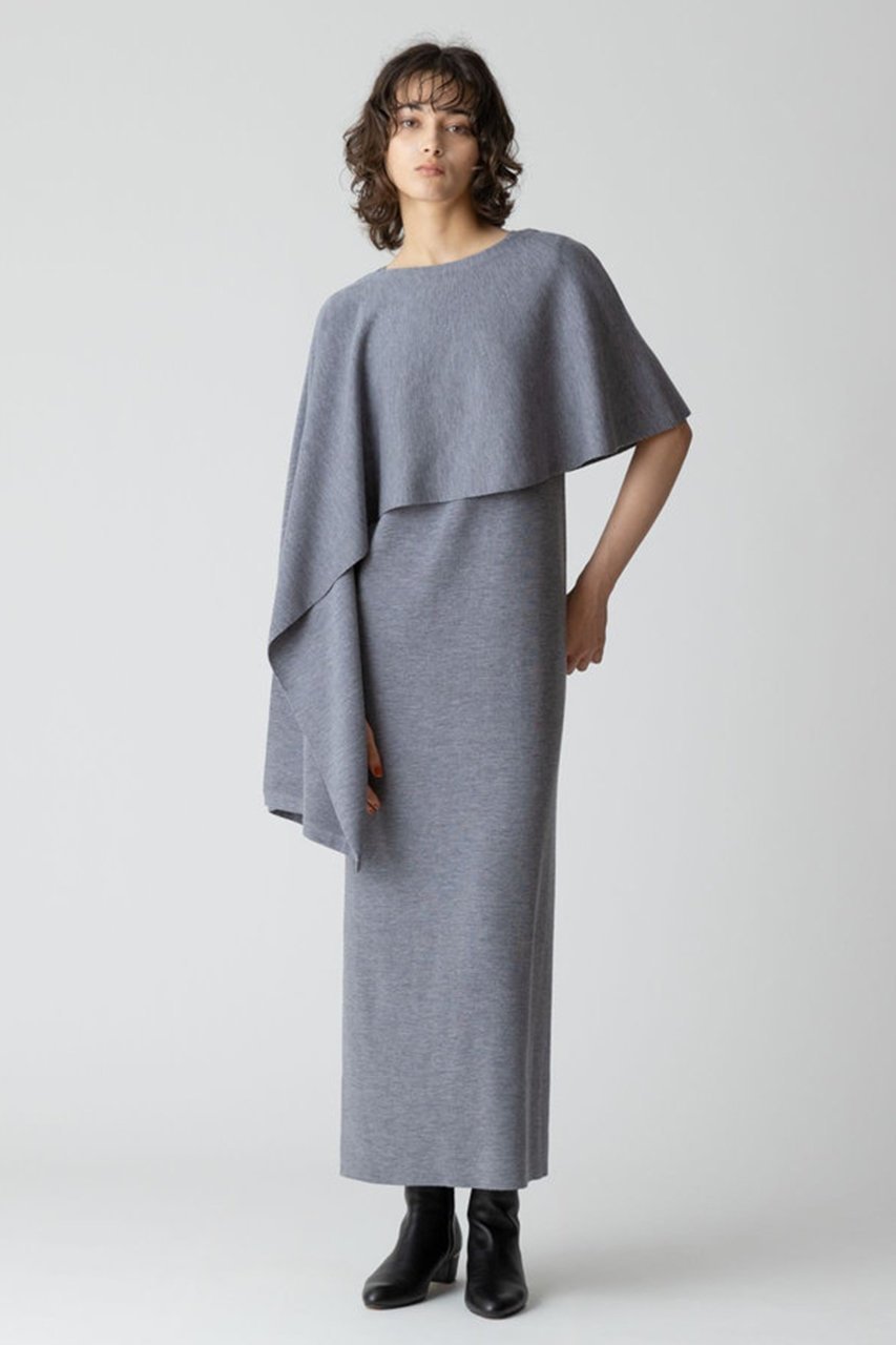 【アルアバイル/allureville】のハイツイストウールアシメケープ 人気、トレンドファッション・服の通販 founy(ファニー) 　ファッション　Fashion　レディースファッション　Fashion for Women　トップス・カットソー　Cut & Sew Tops　ニット　Knit Tops & Sweaters　カジュアルプルオーバー・ニットトップス　Pullovers & Knit Tops / Casual Pullovers　おすすめ　Recommended / Our Picks　トレンド　Trend, Trending Now　再入荷　Restock / Back in Stock　other-8|ID: prp329100004822271 ipo3291000000035052432