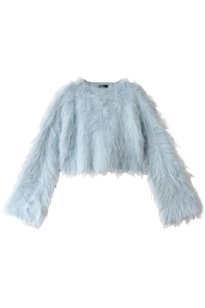 【アルアバイル/allureville】のミンクファーボトルネックプルオーバー 人気、トレンドファッション・服の通販 founy(ファニー) 　ファッション　Fashion　レディースファッション　Fashion for Women　トップス・カットソー　Cut & Sew Tops　ニット　Knit Tops & Sweaters　カジュアルプルオーバー・ニットトップス　Pullovers & Knit Tops / Casual Pullovers　カットソー　Cut and Sewn Top　クロップド　Cropped, Short Length　トレンド　Trend, Trending Now　再入荷　Restock / Back in Stock　A/W・秋冬　Autumn/Winter　 other-1|ID: prp329100004822274 ipo3291000000035052449