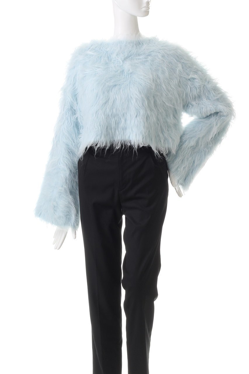 【アルアバイル/allureville】のミンクファーボトルネックプルオーバー 人気、トレンドファッション・服の通販 founy(ファニー) 　ファッション　Fashion　レディースファッション　Fashion for Women　トップス・カットソー　Cut & Sew Tops　ニット　Knit Tops & Sweaters　カジュアルプルオーバー・ニットトップス　Pullovers & Knit Tops / Casual Pullovers　カットソー　Cut and Sewn Top　クロップド　Cropped, Short Length　トレンド　Trend, Trending Now　再入荷　Restock / Back in Stock　A/W・秋冬　Autumn/Winter　other-2|ID: prp329100004822274 ipo3291000000035052453