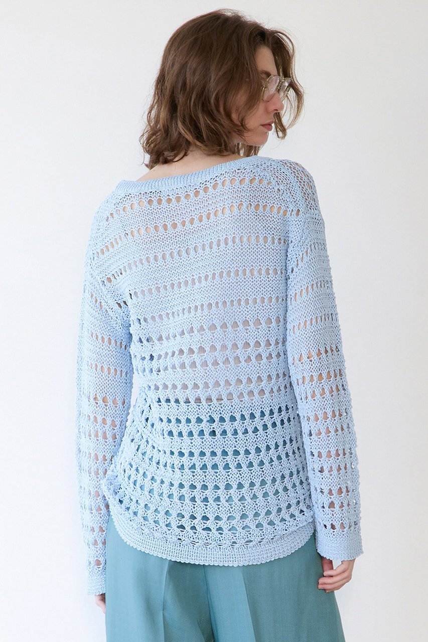 【マルティニーク/martinique】のライトメッシュニット 人気、トレンドファッション・服の通販 founy(ファニー) ファッション Fashion レディースファッション Fashion for Women トップス・カットソー Cut & Sew Tops ニット Knit Tops & Sweaters カジュアルプルオーバー・ニットトップス Pullovers & Knit Tops / Casual Pullovers 2026年 2026 おすすめ Recommended / Our Picks シルク Silk, 100% Silk フレア Flare, Flared ペーパー Paper, Kraft Paper ルーズ Loose, Oversized 夏 Summer 春 Spring S/S・春夏 SS, Spring/Summer, Warm Season other-3|ID: prp329100004822277 ipo3291000000035052489