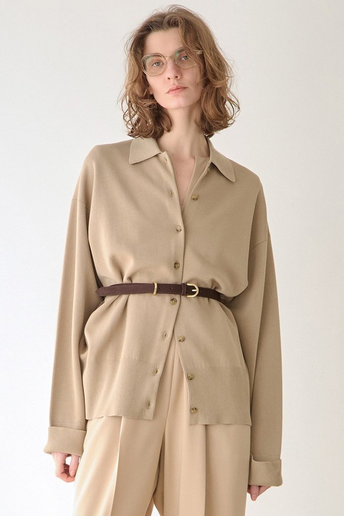 【マルティニーク/martinique】のスポンディッシュポロカーディガン インテリア・キッズ・メンズ・レディースファッション・服の通販 founy(ファニー) https://founy.com/ ファッション Fashion レディースファッション Fashion for Women トップス・カットソー Cut & Sew Tops ニット Knit Tops & Sweaters カーディガン・羽織り Layered Style Cardigans 2026年 2026 おすすめ Recommended / Our Picks カーディガン Cardigan, Knitwear スリット Slit, Slit Detail フラット Flat, Flat Shoes 夏 Summer 春 Spring S/S・春夏 SS, Spring/Summer, Warm Season |ID: prp329100004822278 ipo3291000000035719564