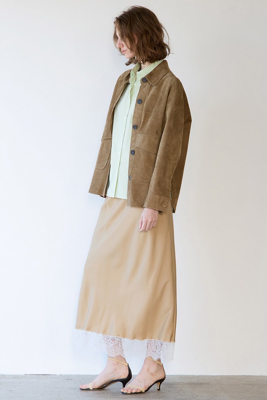 【マルティニーク/martinique】のリバーレースバイヤススカート 人気、トレンドファッション・服の通販 founy(ファニー) 　ファッション　Fashion　レディースファッション　Fashion for Women　スカート　Skirts　ロングスカート　Long Skirts / Maxi & Midi Skirts　2026年　2026　おすすめ　Recommended / Our Picks　エレガント 上品　Elegant　サテン　Satin, Glossy Fabric　ドレープ　Drape, Draping Fabric　レース　Lace, Lace Fabric　ロング　Long, Long-Length　夏　Summer　春　Spring　S/S・春夏　SS, Spring/Summer, Warm Season　other-5|ID: prp329100004822279 ipo3291000000035052509