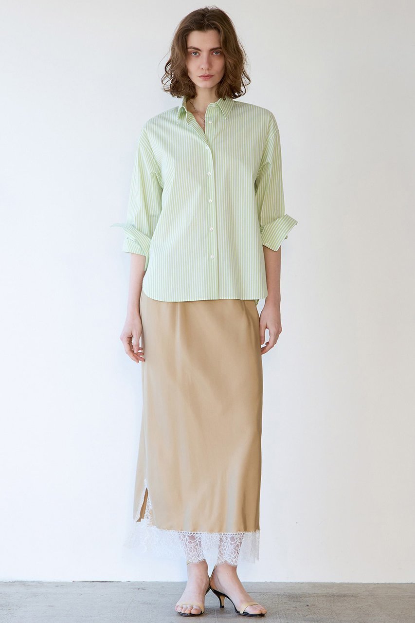 【マルティニーク/martinique】のリバーレースバイヤススカート 人気、トレンドファッション・服の通販 founy(ファニー) ファッション Fashion レディースファッション Fashion for Women スカート Skirts ロングスカート Long Skirts / Maxi & Midi Skirts おすすめ Recommended / Our Picks エレガント 上品 Elegant サテン Satin, Glossy Fabric ドレープ Drape, Draping Fabric レース Lace, Lace Fabric ロング Long, Long-Length other-7|ID: prp329100004822279 ipo3291000000036106792