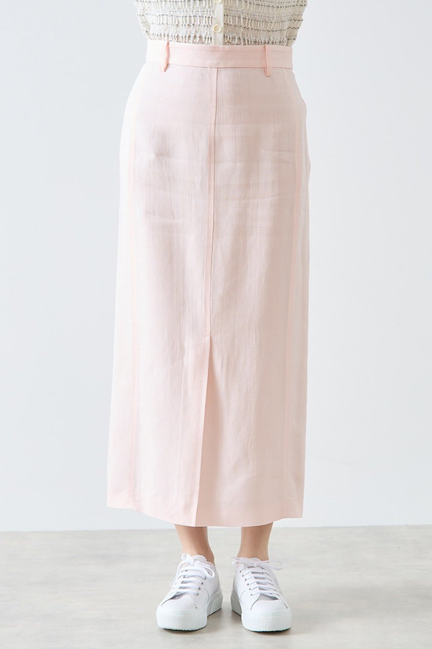 【マルティニーク/martinique】のスラブペンシルラインスカート 人気、トレンドファッション・服の通販 founy(ファニー) 　ファッション　Fashion　レディースファッション　Fashion for Women　スカート　Skirts　ロングスカート　Long Skirts / Maxi & Midi Skirts　春　Spring　ジャケット　Jacket, Outerwear　スマート　Smart, Elegant　パターン　Pattern, Design Print　ペンシル　Pencil, Pencil Skirt　ロング　Long, Long-Length　S/S・春夏　SS, Spring/Summer, Warm Season　おすすめ　Recommended / Our Picks　夏　Summer　エレガント 上品　Elegant　ビジネス 仕事 通勤　Business / Work / Commuting　2026年　2026　other-8|ID: prp329100004822280 ipo3291000000035052521