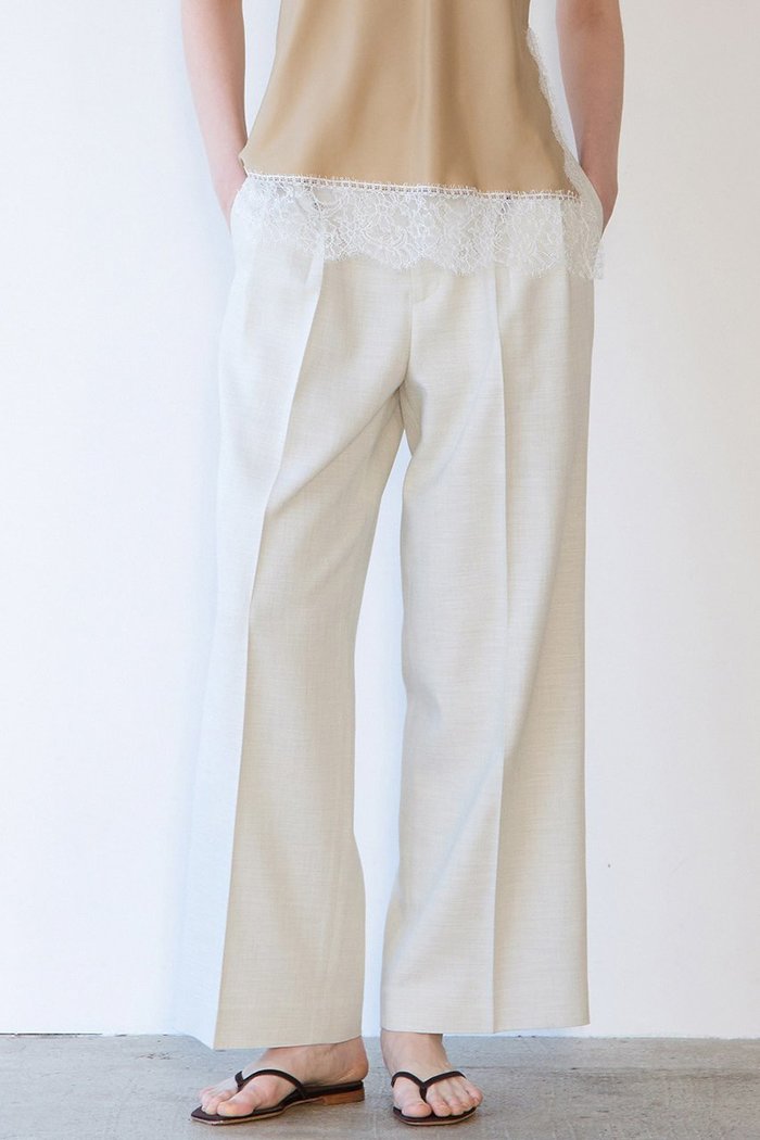 【マルティニーク/martinique】のタックパンツ(セットアップ可) インテリア・キッズ・メンズ・レディースファッション・服の通販 founy(ファニー) https://founy.com/ ファッション Fashion レディースファッション Fashion for Women セットアップ Matching Sets レディースパンツ・ボトムス Pants & Trousers / Bottoms パンツ Pants & Trousers 2026年 2026 おすすめ Recommended / Our Picks ストレート Straight, Straight Cut スニーカー Sneakers, Trainers セットアップ Set-Up, Coordinated Outfit バスケット Basket, Basket Bag フェミニン Feminine, Girly ワイド Wide, Wide Fit エレガント 上品 Elegant 夏 Summer 春 Spring S/S・春夏 SS, Spring/Summer, Warm Season |ID: prp329100004822281 ipo3291000000035052522