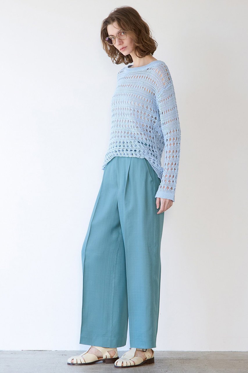 【マルティニーク/martinique】のスラブタックワイドパンツ 人気、トレンドファッション・服の通販 founy(ファニー) 　ファッション　Fashion　レディースファッション　Fashion for Women　パンツ　Pants & Trousers　2026年　2026　おすすめ　Recommended / Our Picks　ジャケット　Jacket, Outerwear　フロント　Front, Front Design　エレガント 上品　Elegant　夏　Summer　春　Spring　S/S・春夏　SS, Spring/Summer, Warm Season　ビジネス 仕事 通勤　Business / Work / Commuting　other-4|ID: prp329100004822282 ipo3291000000035052537