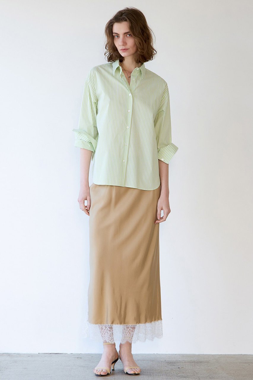 【マルティニーク/martinique】のESSENTIAL レギュラーシャツ 人気、トレンドファッション・服の通販 founy(ファニー) 　ファッション　Fashion　レディースファッション　Fashion for Women　トップス・カットソー　Cut & Sew Tops　シャツ・ブラウス・オフィスカジュアル　Elegant Blouses & Button-Ups　2026年　2026　インナー　Innerwear　コンパクト　Compact, Small Size　スタンダード　Standard, Basic　スリーブ　Sleeve, Long Sleeve / Short Sleeve　バランス　Balance, Style Balance　レギュラー　Regular, Standard Fit　ロング　Long, Long-Length　夏　Summer　春　Spring　S/S・春夏　SS, Spring/Summer, Warm Season　other-3|ID: prp329100004822286 ipo3291000000035052583