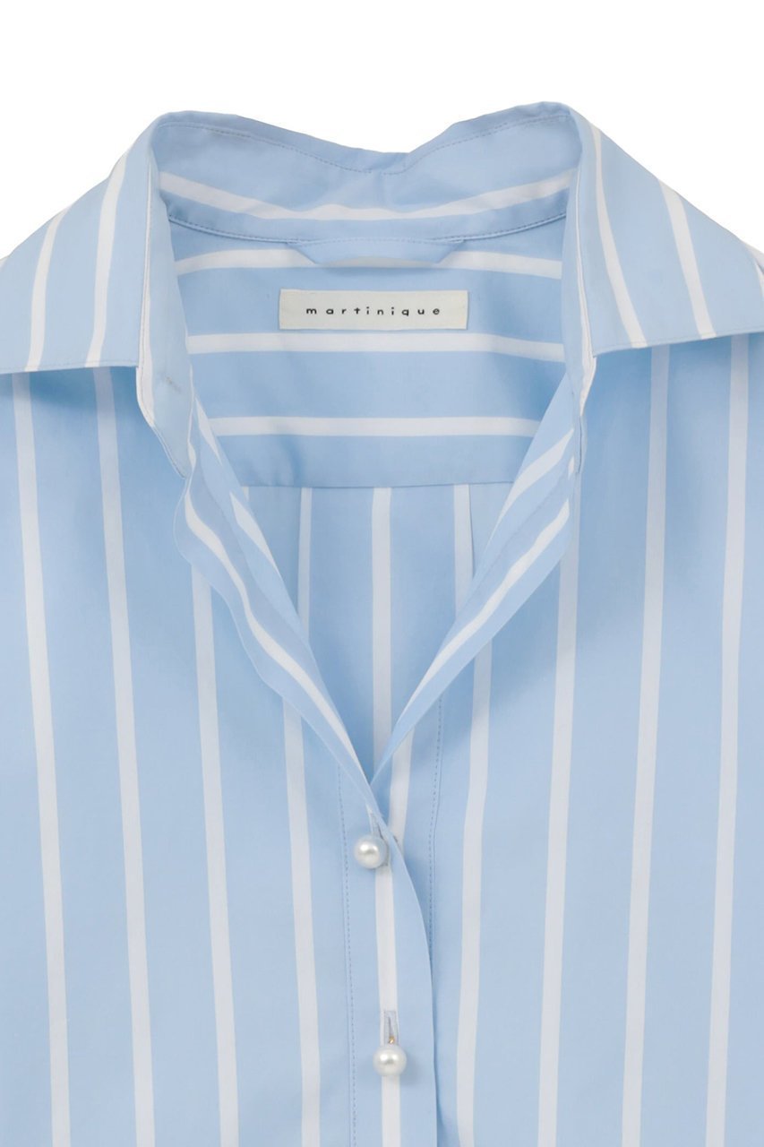 【マルティニーク/martinique】の《定番》パールスキッパーブラウス 人気、トレンドファッション・服の通販 founy(ファニー) 　ファッション　Fashion　レディースファッション　Fashion for Women　トップス・カットソー　Cut & Sew Tops　シャツ・ブラウス・オフィスカジュアル　Elegant Blouses & Button-Ups　2026年　2026　おすすめ　Recommended / Our Picks　なめらか　Smooth, Silky Texture　アクセサリー　Fashion Accessories　スキッパー　Skipper, Open Collar　スリーブ　Sleeve, Long Sleeve / Short Sleeve　デコルテ　Décolleté, Neckline　パール　Pearl, Pearl Accent　ロング　Long, Long-Length　エレガント 上品　Elegant　夏　Summer　定番　Standard, Basic Item　春　Spring　S/S・春夏　SS, Spring/Summer, Warm Season　other-3|ID: prp329100004822287 ipo3291000000035052592