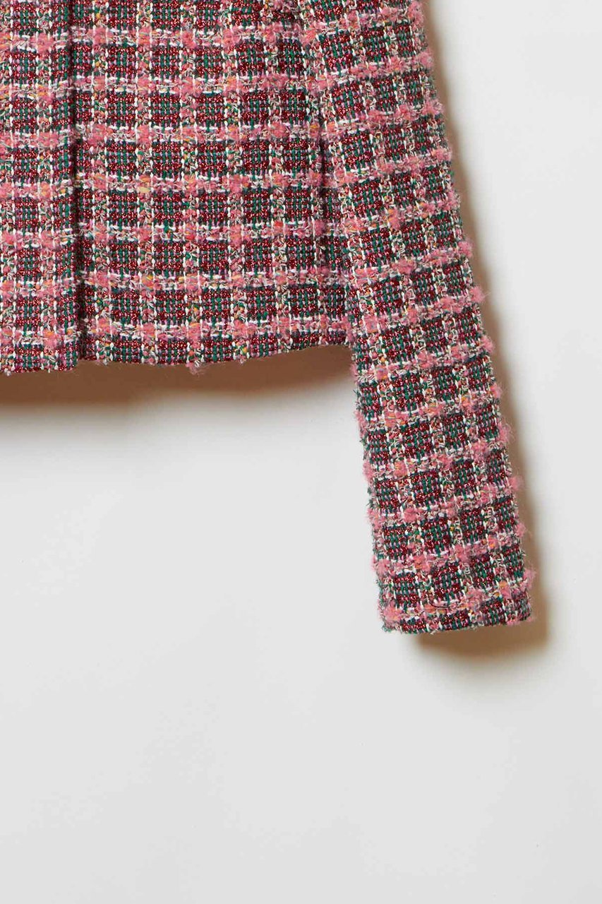 【アルアバイル/allureville】の【LOULOU WILLOUGHBY】TOURNIERツイードショートジャケット 人気、トレンドファッション・服の通販 founy(ファニー) 　ファッション　Fashion　レディースファッション　Fashion for Women　アウター　Coat / Outerwear Collection　レディースジャケット・軽アウター　Jackets　おすすめ　Recommended / Our Picks　ショート　Short, Short Length　ジャカード／ジャガード　Jacquard, Woven Pattern　ジャケット　Jacket, Outerwear　スパンコール　Sequins, Sequin Embellishment　スリーブ　Sleeve, Long Sleeve / Short Sleeve　セットアップ　Set-Up, Coordinated Outfit　ツイード／ツィード　Choker, Choker Necklace　ツイード　Twill, Twill Weave　デニム　Denim, Jeans Material　フランス　France, French　ワイド　Wide, Wide Fit　再入荷　Restock / Back in Stock　定番　Standard, Basic Item　無地　Plain, Solid Color　other-4|ID: prp329100004822290 ipo3291000000035052965