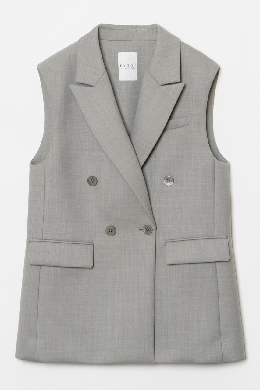 【アルアバイル/allureville】の【LOULOU WILLOUGHBY】ボンディングジレ 人気、トレンドファッション・服の通販 founy(ファニー) 　ファッション　Fashion　レディースファッション　Fashion for Women　アウター　Coat / Outerwear Collection　レディースジャケット・軽アウター　Jackets　シンプル　Simple, Minimal　ジャケット　Jacket, Outerwear　トレンド　Trend, Trending Now　フェミニン　Feminine, Girly　ベスト　Vest, Waistcoat　ボンディング　Bonding, Bonded Fabric　マニッシュ　Mannish, Boyish　再入荷　Restock / Back in Stock　 other-1|ID: prp329100004822291 ipo3291000000035052970