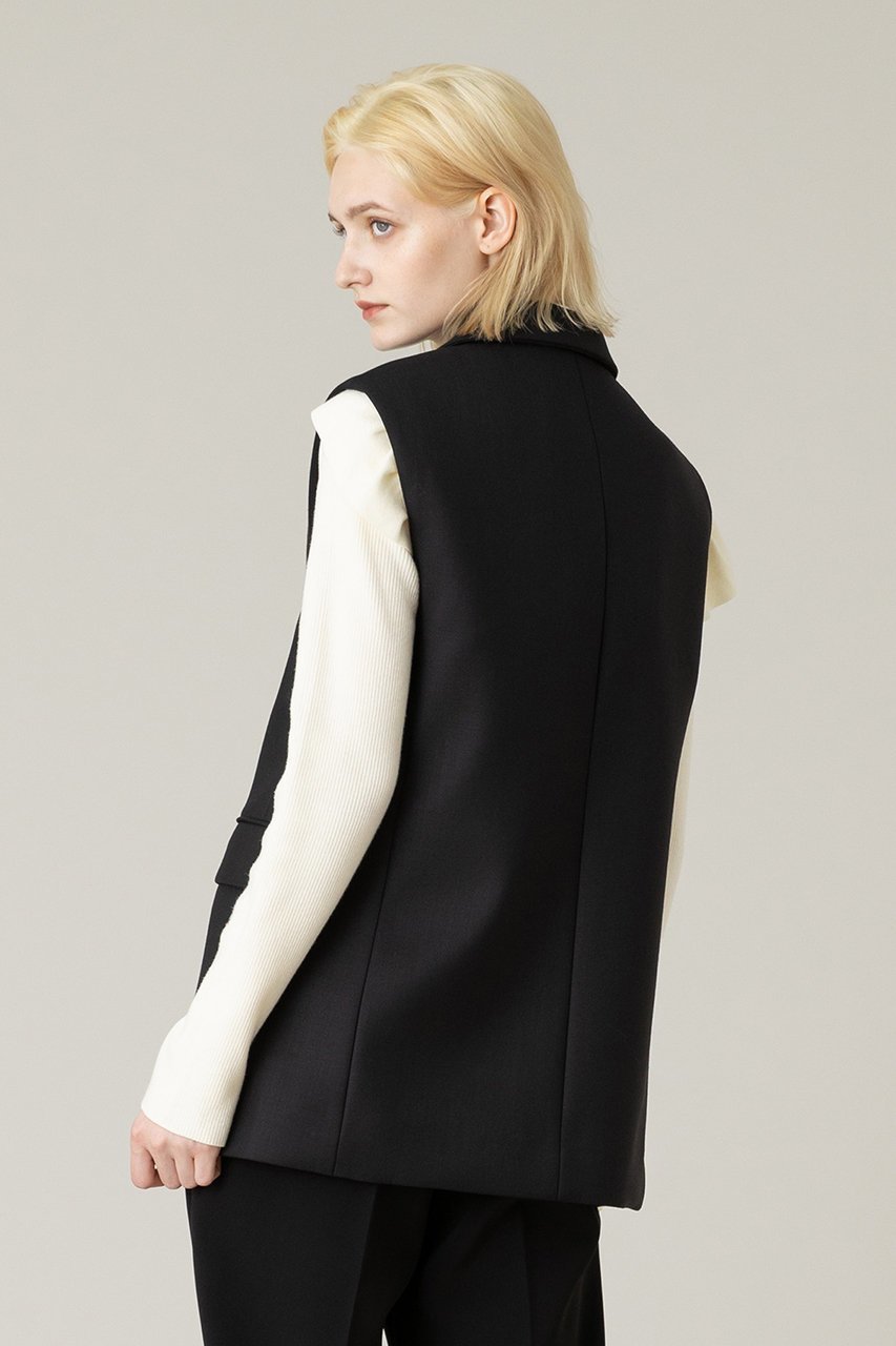 【アルアバイル/allureville】の【LOULOU WILLOUGHBY】ボンディングジレ 人気、トレンドファッション・服の通販 founy(ファニー) 　ファッション　Fashion　レディースファッション　Fashion for Women　アウター　Coat / Outerwear Collection　レディースジャケット・軽アウター　Jackets　シンプル　Simple, Minimal　ジャケット　Jacket, Outerwear　トレンド　Trend, Trending Now　フェミニン　Feminine, Girly　ベスト　Vest, Waistcoat　ボンディング　Bonding, Bonded Fabric　マニッシュ　Mannish, Boyish　再入荷　Restock / Back in Stock　other-6|ID: prp329100004822291 ipo3291000000035052977