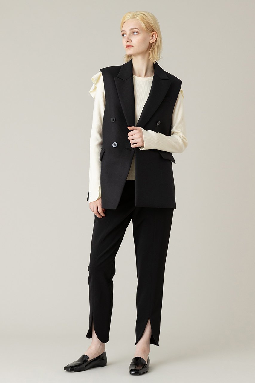 【アルアバイル/allureville】の【LOULOU WILLOUGHBY】ボンディングジレ 人気、トレンドファッション・服の通販 founy(ファニー) 　ファッション　Fashion　レディースファッション　Fashion for Women　アウター　Coat / Outerwear Collection　レディースジャケット・軽アウター　Jackets　シンプル　Simple, Minimal　ジャケット　Jacket, Outerwear　トレンド　Trend, Trending Now　フェミニン　Feminine, Girly　ベスト　Vest, Waistcoat　ボンディング　Bonding, Bonded Fabric　マニッシュ　Mannish, Boyish　再入荷　Restock / Back in Stock　other-8|ID: prp329100004822291 ipo3291000000035052979