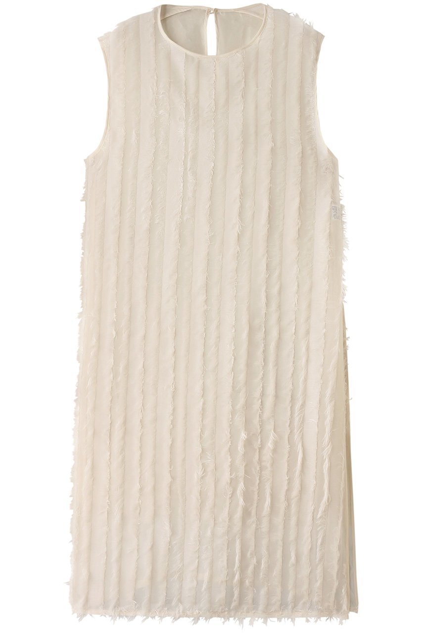 【アルアバイル/allureville】のストライプカットJQナローワンピース インテリア・キッズ・メンズ・レディースファッション・服の通販 founy(ファニー) ファッション Fashion レディースファッション Fashion for Women ワンピース Dresses チュニック Tunic Tops & Dresses おすすめ Recommended / Our Picks ジャカード/ジャガード Jacquard, Woven Pattern ストライプ Stripe, Striped Pattern スリット Slit, Slit Detail チュニック Tunic, Long Top デニム Denim, Jeans Material バランス Balance, Style Balance フリンジ Fringe, Tassel フレア Flare, Flared フロント Front, Front Design ロング Long, Long-Length 再入荷 Restock / Back in Stock アイボリー|ID: prp329100004822292 ipo3291000000035052989