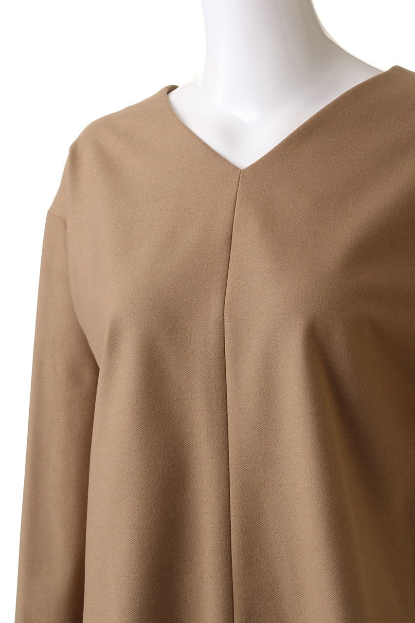 【アルアバイル/allureville】のTRクルーネックプルオーバー 人気、トレンドファッション・服の通販 founy(ファニー) 　ファッション　Fashion　レディースファッション　Fashion for Women　トップス・カットソー　Cut & Sew Tops　シャツ・ブラウス・オフィスカジュアル　Elegant Blouses & Button-Ups　カジュアルプルオーバー・ニットトップス　Pullovers & Knit Tops / Casual Pullovers　おすすめ　Recommended / Our Picks　ストレッチ　Stretch, Stretchy Fabric　スリーブ　Sleeve, Long Sleeve / Short Sleeve　セットアップ　Set-Up, Coordinated Outfit　ロング　Long, Long-Length　エレガント 上品　Elegant　再入荷　Restock / Back in Stock　other-5|ID: prp329100004822293 ipo3291000000035053088