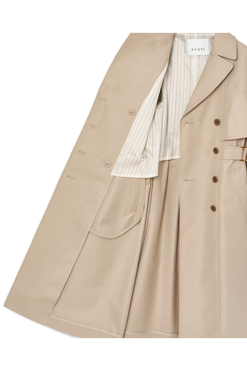 【アナイ/ANAYI】の撥水ツイルドレストレンチコート 人気、トレンドファッション・服の通販 founy(ファニー) ファッション Fashion レディースファッション Fashion for Women アウター Coat / Outerwear Collection コート・ロングコート・ピーコート Long Coats, Peacoats & More トレンチコート / 春秋の定番アウター Trench Coats ワンピース Dresses フォーマル・パーティードレス・結婚式用ドレス Elegant & Casual Dresses スリーブ Sleeve, Long Sleeve / Short Sleeve ツイル Twist, Twisted Detail トレンチ Trench, Trench Coat ドレス Dress, One-Piece フィット Fit, Slim Fit フレア Flare, Flared ロング Long, Long-Length other-6|ID: prp329100004822297 ipo3291000000035640054