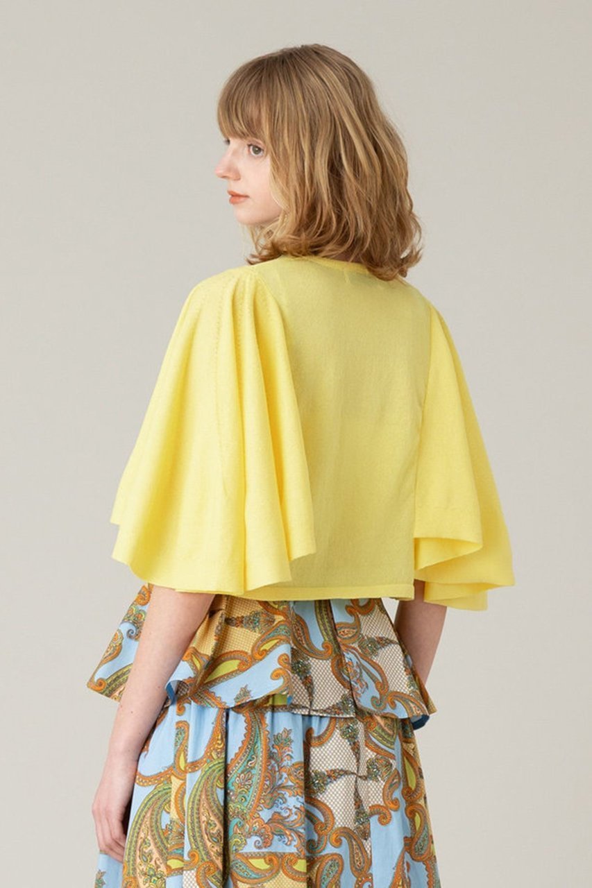 【アルアバイル/allureville】の【LOULOU WILLOUGHBY】ミニ丈フレアスリーブプルオーバー 人気、トレンドファッション・服の通販 founy(ファニー) ファッション Fashion レディースファッション Fashion for Women トップス・カットソー Cut & Sew Tops シャツ・ブラウス・オフィスカジュアル Elegant Blouses & Button-Ups ロングTシャツ・Tシャツ Longline T-Shirts & Tees カジュアルプルオーバー・ニットトップス Pullovers & Knit Tops / Casual Pullovers カットソー・ベーシックTシャツ Cut-and-Sewn Tops / Stretch Tees & Basics ショート Short, Short Length スリーブ Sleeve, Long Sleeve / Short Sleeve バランス Balance, Style Balance ボトム Bottoms, Lower Wear 夏 Summer other-7|ID: prp329100004822299 ipo3291000000036028602