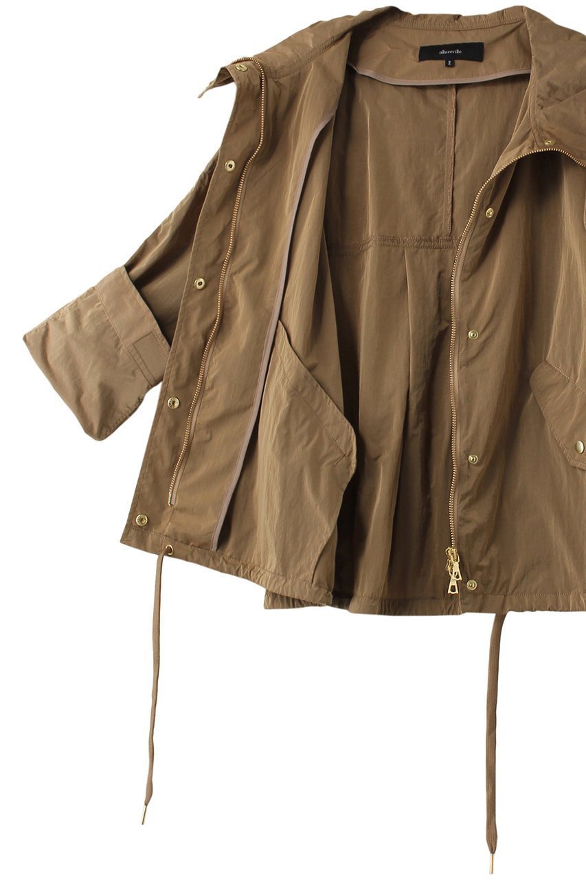 【アルアバイル/allureville】のリモンタナイロンモッズブルゾン 人気、トレンドファッション・服の通販 founy(ファニー) 　ファッション　Fashion　レディースファッション　Fashion for Women　アウター　Coat / Outerwear Collection　レディースジャケット・軽アウター　Jackets　ブルゾンジャケット・スポーティアウター　Blouson Jackets　おすすめ　Recommended / Our Picks　ジャケット　Jacket, Outerwear　ドローストリング　Drawstring, Pull Cord　ブルゾン　Blouson, Bomber Jacket　ミドル　Middle Length, Mid Height　再入荷　Restock / Back in Stock　春　Spring　羽織　Haori, Light Jacket　other-6|ID: prp329100004822300 ipo3291000000035054074