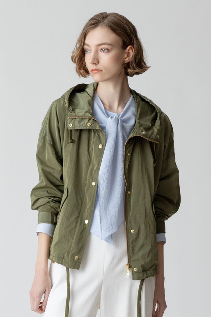 【アルアバイル/allureville】のリモンタナイロンモッズブルゾン 人気、トレンドファッション・服の通販 founy(ファニー) 　ファッション　Fashion　レディースファッション　Fashion for Women　アウター　Coat / Outerwear Collection　レディースジャケット・軽アウター　Jackets　ブルゾンジャケット・スポーティアウター　Blouson Jackets　おすすめ　Recommended / Our Picks　ジャケット　Jacket, Outerwear　ドローストリング　Drawstring, Pull Cord　ブルゾン　Blouson, Bomber Jacket　ミドル　Middle Length, Mid Height　再入荷　Restock / Back in Stock　春　Spring　羽織　Haori, Light Jacket　other-8|ID: prp329100004822300 ipo3291000000035054076