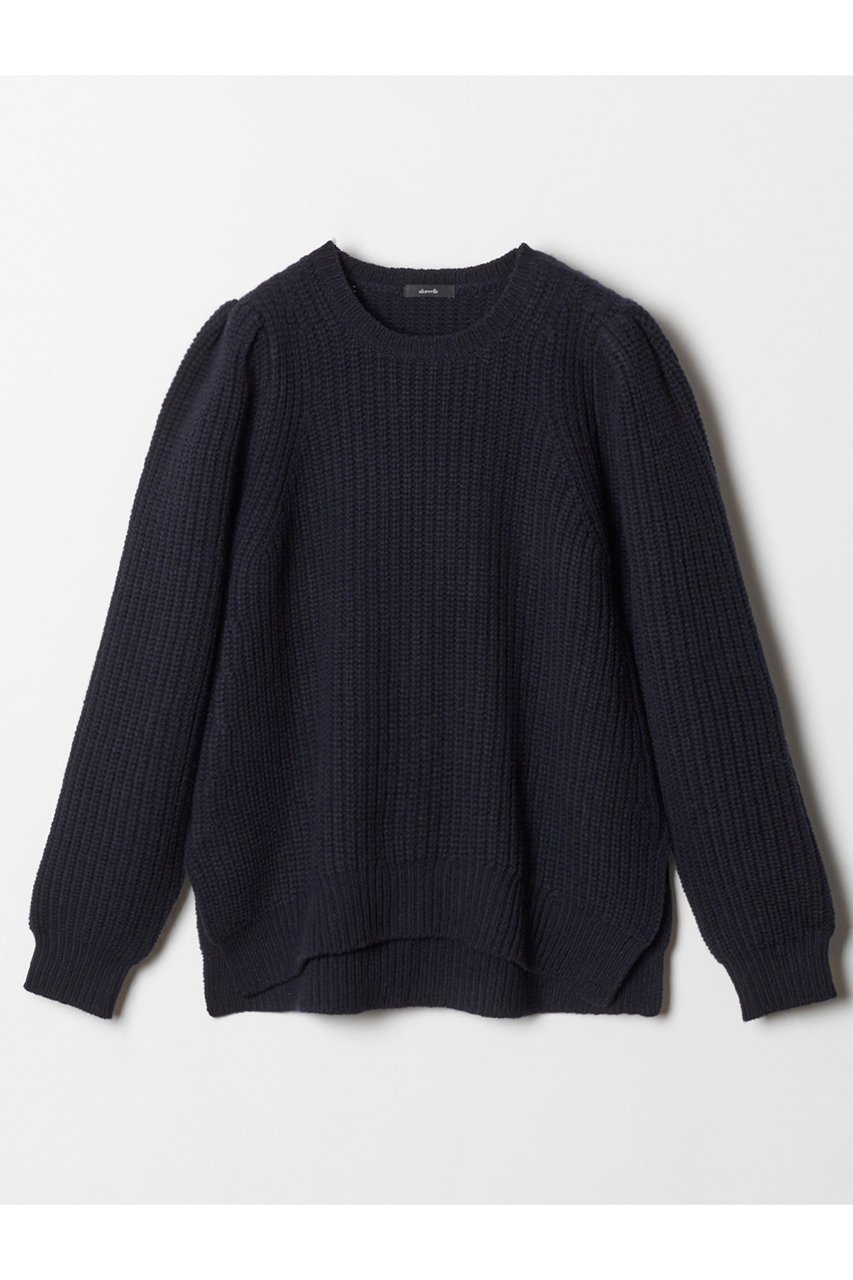 【アルアバイル/allureville】の片畦イレヘムプルオーバー 人気、トレンドファッション・服の通販 founy(ファニー) 　ファッション　Fashion　レディースファッション　Fashion for Women　トップス・カットソー　Cut & Sew Tops　ニット　Knit Tops & Sweaters　カジュアルプルオーバー・ニットトップス　Pullovers & Knit Tops / Casual Pullovers　おすすめ　Recommended / Our Picks　イレギュラー　Irregular Design　コンパクト　Compact, Small Size　ショルダー　Shoulder, Shoulder Strap　スリーブ　Sleeve, Long Sleeve / Short Sleeve　タイツ　Tights, Legwear　バランス　Balance, Style Balance　フェミニン　Feminine, Girly　フロント　Front, Front Design　ヘムライン　Hemline, Bottom Cut　ボトム　Bottoms, Lower Wear　ロング　Long, Long-Length　ワイド　Wide, Wide Fit　畦　Ribbed Knit　other-6|ID: prp329100004822306 ipo3291000000035640126