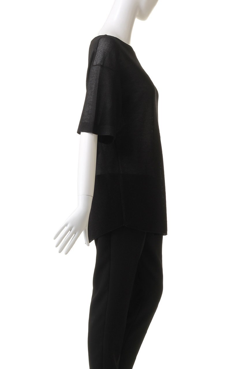 【アルアバイル/allureville】のスパークルヤーンプルオーバー 人気、トレンドファッション・服の通販 founy(ファニー) 　ファッション　Fashion　レディースファッション　Fashion for Women　トップス・カットソー　Cut & Sew Tops　ニット　Knit Tops & Sweaters　カジュアルプルオーバー・ニットトップス　Pullovers & Knit Tops / Casual Pullovers　おすすめ　Recommended / Our Picks　キャミワンピース　Cami Dress, Slip Dress　シアー　Sheer, See-Through　シンプル　Simple, Minimal　スリーブ　Sleeve, Long Sleeve / Short Sleeve　ハーフ　Half, Half-Length　再入荷　Restock / Back in Stock　夏　Summer　other-3|ID: prp329100004822308 ipo3291000000035054131