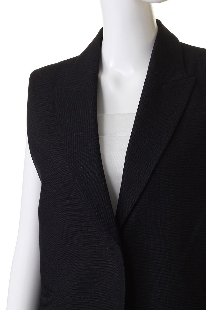 【アルアバイル/allureville】のマットクロススリーブレスジャケット 人気、トレンドファッション・服の通販 founy(ファニー) 　ファッション　Fashion　レディースファッション　Fashion for Women　アウター　Coat / Outerwear Collection　レディースジャケット・軽アウター　Jackets　おすすめ　Recommended / Our Picks　ジャケット　Jacket, Outerwear　セットアップ　Set-Up, Coordinated Outfit　ネップ　Nepp, Slub Yarn　ベスト　Vest, Waistcoat　エレガント 上品　Elegant　再入荷　Restock / Back in Stock　other-5|ID: prp329100004822311 ipo3291000000035054165