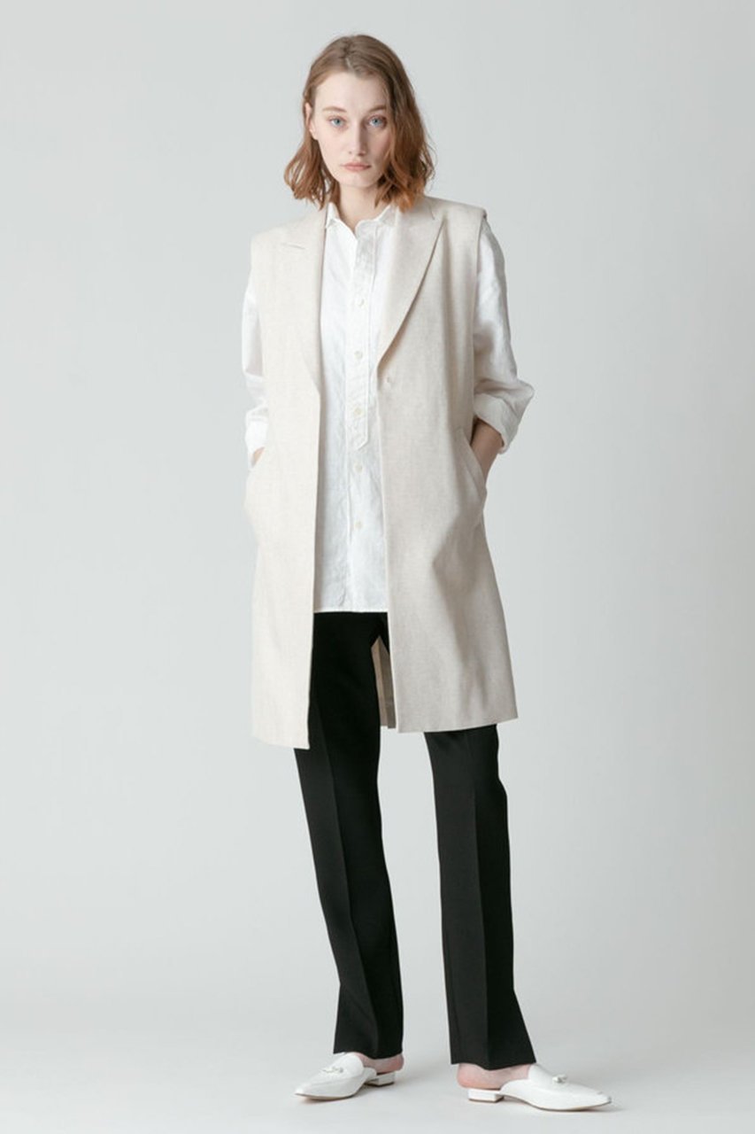 【アルアバイル/allureville】のマットクロススリーブレスジャケット 人気、トレンドファッション・服の通販 founy(ファニー) 　ファッション　Fashion　レディースファッション　Fashion for Women　アウター　Coat / Outerwear Collection　レディースジャケット・軽アウター　Jackets　おすすめ　Recommended / Our Picks　ジャケット　Jacket, Outerwear　セットアップ　Set-Up, Coordinated Outfit　ネップ　Nepp, Slub Yarn　ベスト　Vest, Waistcoat　エレガント 上品　Elegant　再入荷　Restock / Back in Stock　other-8|ID: prp329100004822311 ipo3291000000035054168