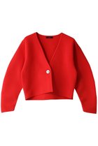【アルアバイル/allureville】のガーターニットショートジャケット 人気、トレンドファッション・服の通販 founy(ファニー) ファッション Fashion レディースファッション Fashion for Women おすすめ Recommended / Our Picks インナー Innerwear カーディガン Cardigan, Knitwear コンパクト Compact, Small Size ショート Short, Short Length ジャケット Jacket, Outerwear セットアップ Set-Up, Coordinated Outfit バランス Balance, Style Balance ホールガーメント WholeGarment, Seamless Knit モダン Modern, Contemporary 再入荷 Restock / Back in Stock thumbnail レッド|ID: prp329100004822313 ipo3291000000035054188