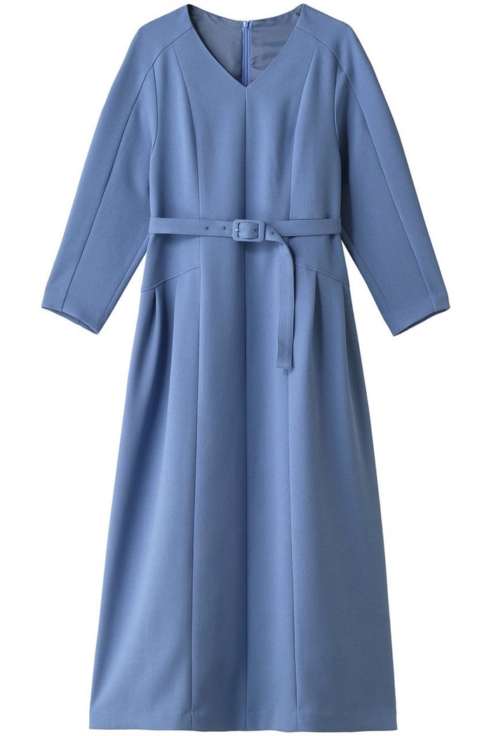 【アルアバイル/allureville】のダブルアムンゼンV/Nタックワンピース インテリア・キッズ・メンズ・レディースファッション・服の通販 founy(ファニー) https://founy.com/ ファッション Fashion レディースファッション Fashion for Women ワンピース Dresses チュニック Tunic Tops & Dresses シューズ Shoes, Footwear チュニック Tunic, Long Top デコルテ Décolleté, Neckline モダン Modern, Contemporary ロング Long, Long-Length 再入荷 Restock / Back in Stock |ID: prp329100004822315 ipo3291000000035054205