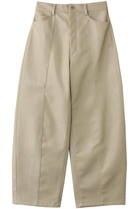 【アルアバイル/allureville】 フェイクレザーフロントシームパンツ人気、トレンドファッション・服の通販 founy(ファニー) ファッション Fashion レディースファッション Fashion for Women パンツ Pants & Trousers おすすめ Recommended / Our Picks オーバル Oval Design カッティング Cutting Detail カットソー Cut and Sewn Top シンプル Simple, Minimal フェイクレザー Faux Leather, PU Leather 再入荷 Restock / Back in Stock A/W・秋冬 Autumn/Winter |ID:prp329100004822316