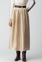 【アルアバイル/allureville】のブライトカールマイヤー2WAYスカート 人気、トレンドファッション・服の通販 founy(ファニー) ファッション Fashion レディースファッション Fashion for Women スカート Skirts ロングスカート Long Skirts / Maxi & Midi Skirts フィット Fit, Slim Fit ランダム Random, Irregular リブニット Rib Knit, Ribbed Knit リラックス Relax, Relaxed Fit ロング Long, Long-Length 再入荷 Restock / Back in Stock 冬 Winter / This Winter 夏 Summer thumbnail ベージュ|ID: prp329100004822317 ipo3291000000035054521