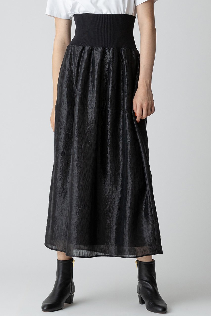 【アルアバイル/allureville】のブライトカールマイヤー2WAYスカート 人気、トレンドファッション・服の通販 founy(ファニー) 　ファッション　Fashion　レディースファッション　Fashion for Women　スカート　Skirts　ロングスカート　Long Skirts / Maxi & Midi Skirts　フィット　Fit, Slim Fit　ランダム　Random, Irregular　リブニット　Rib Knit, Ribbed Knit　リラックス　Relax, Relaxed Fit　ロング　Long, Long-Length　再入荷　Restock / Back in Stock　冬　Winter / This Winter　夏　Summer　other-5|ID: prp329100004822317 ipo3291000000035054526