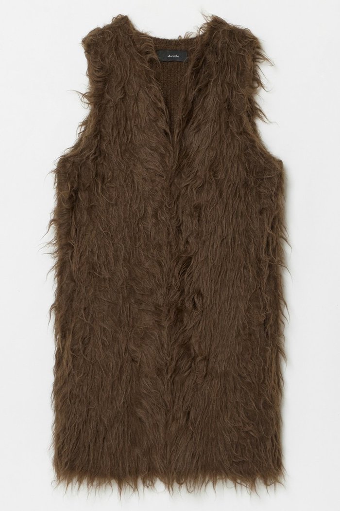 【アルアバイル/allureville】のイエティシャギーニットジレ インテリア・キッズ・メンズ・レディースファッション・服の通販 founy(ファニー) https://founy.com/ ファッション Fashion レディースファッション Fashion for Women アウター Coat / Outerwear Collection レディースジャケット・軽アウター Jackets ジャケット Jacket, Outerwear ノースリーブ Sleeveless, No-Sleeve ベスト Vest, Waistcoat 再入荷 Restock / Back in Stock 冬 Winter / This Winter 半袖 Short Sleeve, Half Sleeve 防寒 Cold Protection, Winter-Ready |ID: prp329100004822318 ipo3291000000035054530