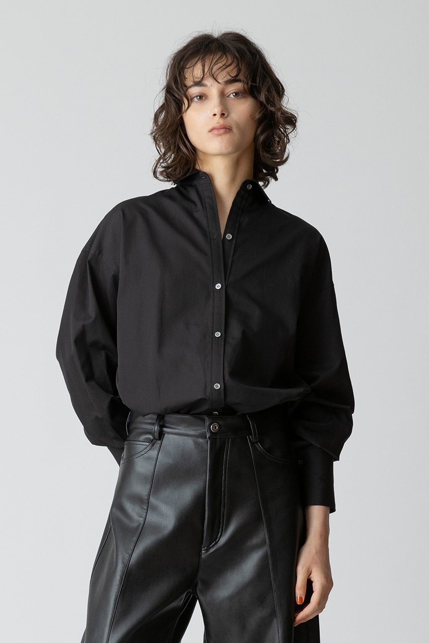 【アルアバイル/allureville】のコットンデザインスリーブブラウス 人気、トレンドファッション・服の通販 founy(ファニー) 　ファッション　Fashion　レディースファッション　Fashion for Women　トップス・カットソー　Cut & Sew Tops　シャツ・ブラウス・オフィスカジュアル　Elegant Blouses & Button-Ups　シンプル　Simple, Minimal　スリーブ　Sleeve, Long Sleeve / Short Sleeve　ビスチェ　Bustier, Corset Top　ロング　Long, Long-Length　再入荷　Restock / Back in Stock　other-3|ID: prp329100004822321 ipo3291000000035054558