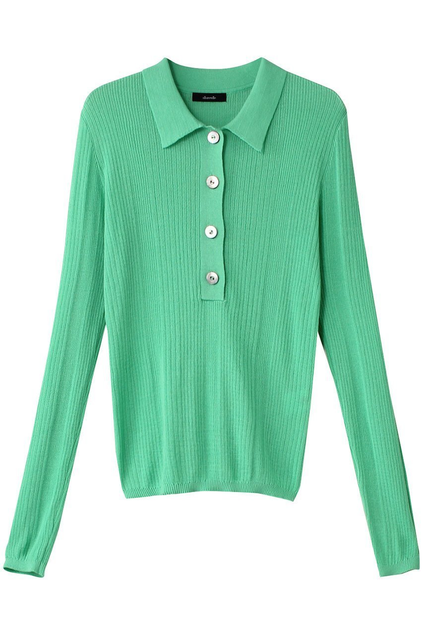 【アルアバイル/allureville】のランダムストライプニットポロ 人気、トレンドファッション・服の通販 founy(ファニー) 　ファッション　Fashion　レディースファッション　Fashion for Women　トップス・カットソー　Cut & Sew Tops　ニット　Knit Tops & Sweaters　カジュアルプルオーバー・ニットトップス　Pullovers & Knit Tops / Casual Pullovers　シアー　Sheer, See-Through　フィット　Fit, Slim Fit　再入荷　Restock / Back in Stock　 other-1|ID: prp329100004822326 ipo3291000000035054603