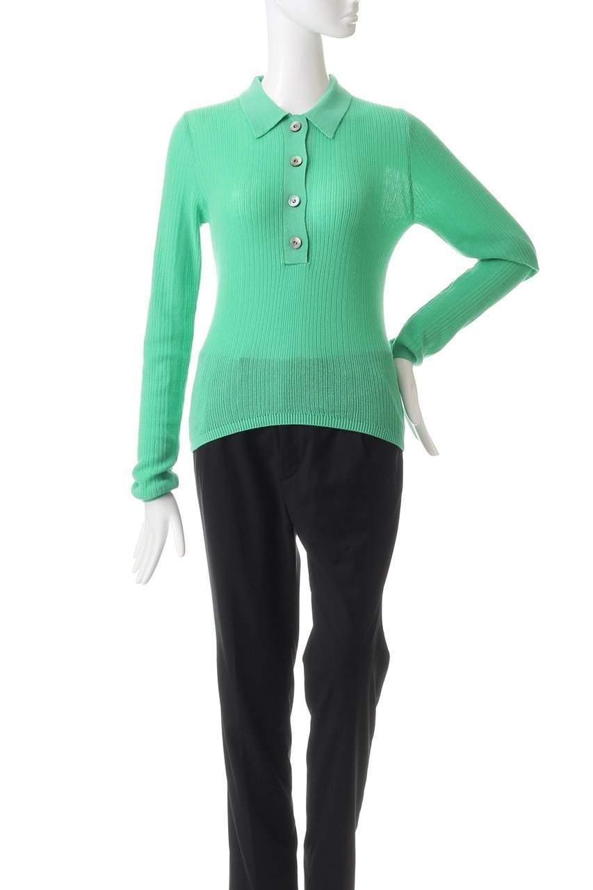 【アルアバイル/allureville】のランダムストライプニットポロ 人気、トレンドファッション・服の通販 founy(ファニー) 　ファッション　Fashion　レディースファッション　Fashion for Women　トップス・カットソー　Cut & Sew Tops　ニット　Knit Tops & Sweaters　カジュアルプルオーバー・ニットトップス　Pullovers & Knit Tops / Casual Pullovers　シアー　Sheer, See-Through　フィット　Fit, Slim Fit　再入荷　Restock / Back in Stock　other-2|ID: prp329100004822326 ipo3291000000035054605