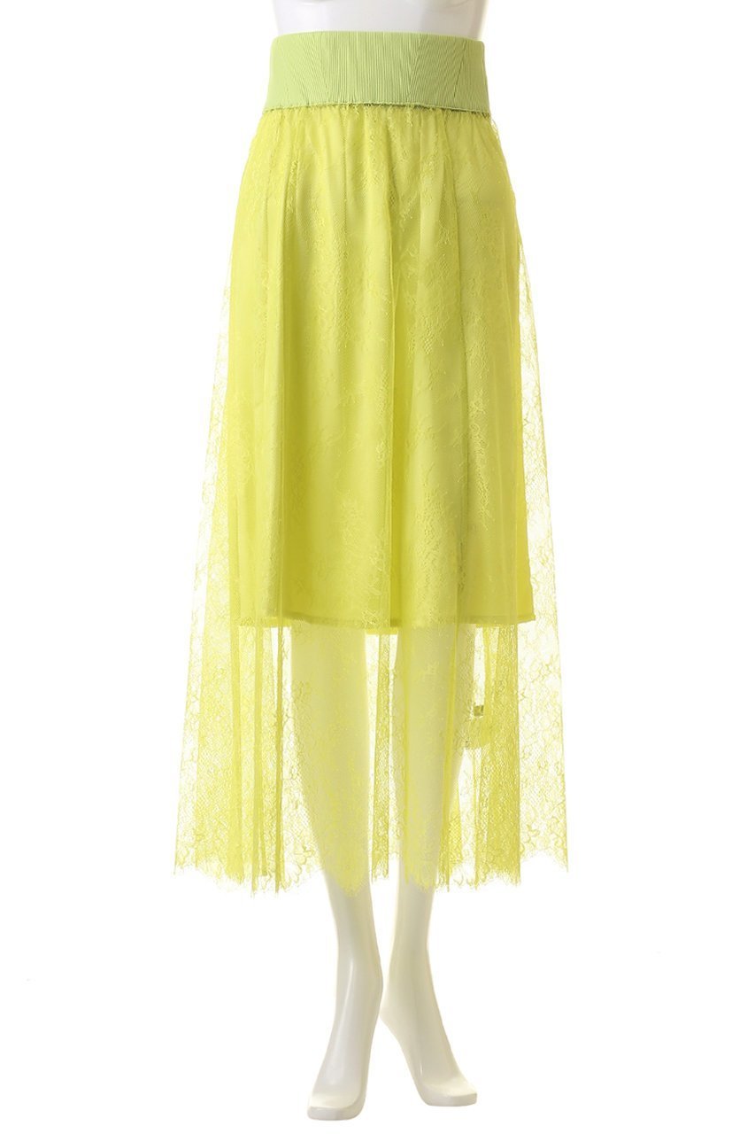 【アルアバイル/allureville】のフラワーレースシースルースカート 人気、トレンドファッション・服の通販 founy(ファニー) 　ファッション　Fashion　レディースファッション　Fashion for Women　スカート　Skirts　ロングスカート　Long Skirts / Maxi & Midi Skirts　おすすめ　Recommended / Our Picks　デニム　Denim, Jeans Material　トレンカ　Treggings, Stirrup Leggings　ドレープ　Drape, Draping Fabric　ペチコート　Petticoat, Underskirt　レース　Lace, Lace Fabric　ロング　Long, Long-Length　エレガント 上品　Elegant　再入荷　Restock / Back in Stock　other-2|ID: prp329100004822327 ipo3291000000035054614