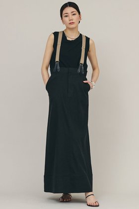 【カレンソロジー/Curensology】 リネンサスペンダースカート人気、トレンドファッション・服の通販 founy(ファニー) ファッション Fashion レディースファッション Fashion for Women スカート Skirts ロングスカート Long Skirts / Maxi & Midi Skirts おすすめ Recommended / Our Picks サスペンダー Suspenders, Braces ストレッチ Stretch, Stretchy Fabric マキシ Maxi, Full Length リネン Linen, Linen Fabric ロング Long, Long-Length |ID:prp329100004822329