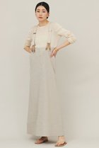 【カレンソロジー/Curensology】のリネンサスペンダースカート ナチュラル|ID: prp329100004822329 ipo3291000000035782237