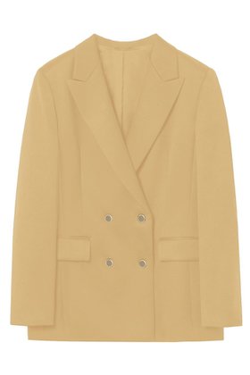 【アナイ/ANAYI】 ウールサテンダブル ジャケット人気、トレンドファッション・服の通販 founy(ファニー) ファッション Fashion レディースファッション Fashion for Women アウター Coat / Outerwear Collection レディースジャケット・軽アウター Jackets おすすめ Recommended / Our Picks サテン Satin, Glossy Fabric ジャケット Jacket, Outerwear スタイリッシュ Stylish, Fashionable ストレート Straight, Straight Cut スーツ Suit, Formalwear ダブル Double, Double-Breasted メタル Metal, Metal Parts エレガント 上品 Elegant 再入荷 Restock / Back in Stock |ID:prp329100004822336