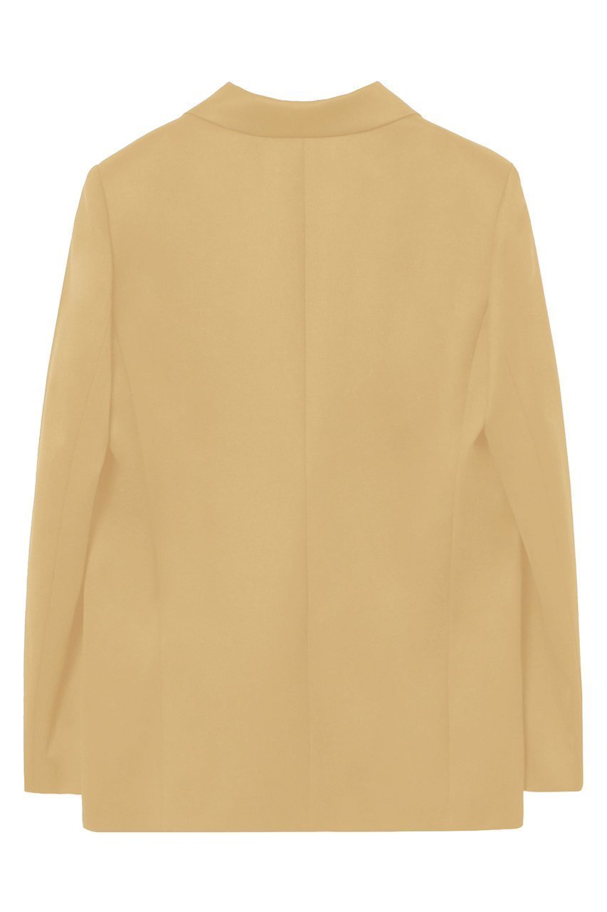 【アナイ/ANAYI】のウールサテンダブル ジャケット 人気、トレンドファッション・服の通販 founy(ファニー) 　ファッション　Fashion　レディースファッション　Fashion for Women　アウター　Coat / Outerwear Collection　レディースジャケット・軽アウター　Jackets　おすすめ　Recommended / Our Picks　サテン　Satin, Glossy Fabric　ジャケット　Jacket, Outerwear　スタイリッシュ　Stylish, Fashionable　ストレート　Straight, Straight Cut　スーツ　Suit, Formalwear　ダブル　Double, Double-Breasted　メタル　Metal, Metal Parts　エレガント 上品　Elegant　再入荷　Restock / Back in Stock　other-2|ID: prp329100004822336 ipo3291000000035055206