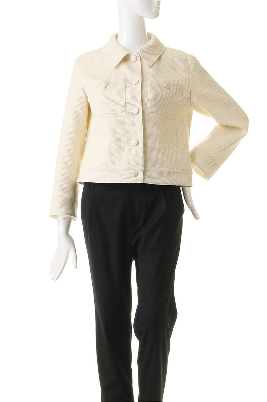 【アナイ/ANAYI】のワッフルツイードポケットジャケット 人気、トレンドファッション・服の通販 founy(ファニー) 　ファッション　Fashion　レディースファッション　Fashion for Women　アウター　Coat / Outerwear Collection　レディースジャケット・軽アウター　Jackets　インナー　Innerwear　クラシカル　Classical, Vintage-Inspired　ジャケット　Jacket, Outerwear　セットアップ　Set-Up, Coordinated Outfit　ツイード　Twill, Twill Weave　ミドル　Middle Length, Mid Height　リラックス　Relax, Relaxed Fit　ワッフル　Waffle, Waffle Knit　再入荷　Restock / Back in Stock　夏　Summer　other-2|ID: prp329100004822339 ipo3291000000035055286