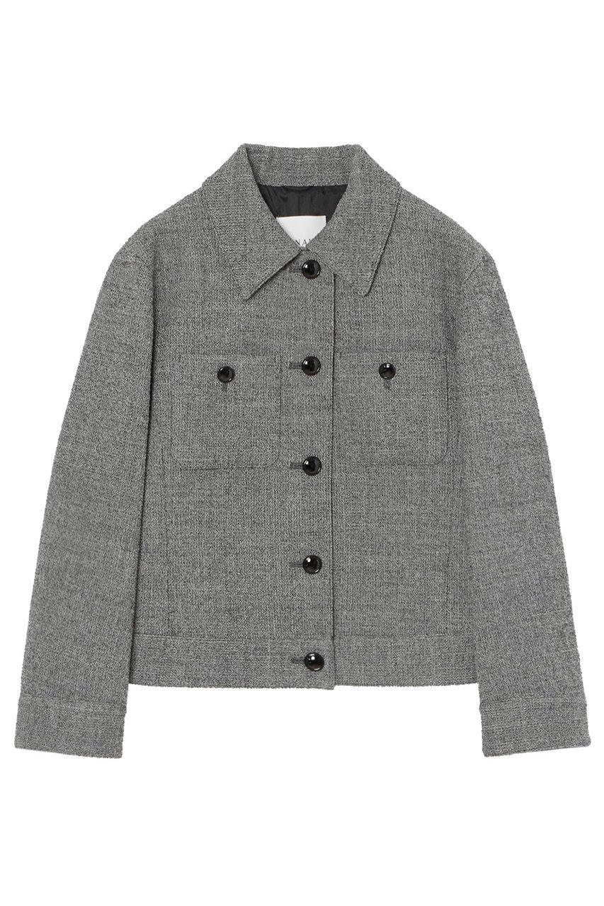 【アナイ/ANAYI】のワッフルツイードポケットジャケット インテリア・キッズ・メンズ・レディースファッション・服の通販 founy(ファニー) 　ファッション　Fashion　レディースファッション　Fashion for Women　アウター　Coat / Outerwear Collection　レディースジャケット・軽アウター　Jackets　インナー　Innerwear　クラシカル　Classical, Vintage-Inspired　ジャケット　Jacket, Outerwear　セットアップ　Set-Up, Coordinated Outfit　ツイード　Twill, Twill Weave　ミドル　Middle Length, Mid Height　リラックス　Relax, Relaxed Fit　ワッフル　Waffle, Waffle Knit　夏　Summer　グレー|ID: prp329100004822339 ipo3291000000035950181