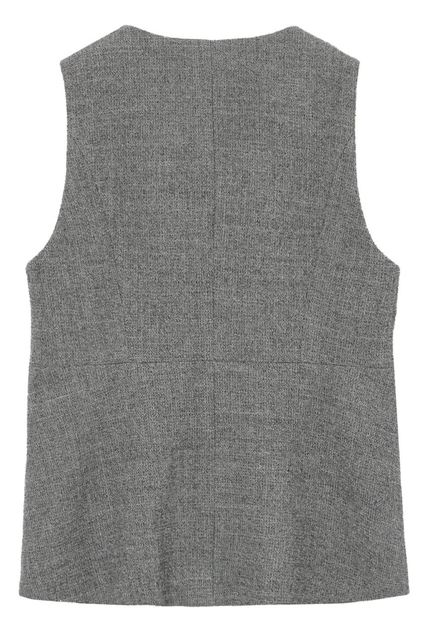 【アナイ/ANAYI】のワッフルツイードショートペプラムジレ 人気、トレンドファッション・服の通販 founy(ファニー) 　ファッション　Fashion　レディースファッション　Fashion for Women　アウター　Coat / Outerwear Collection　レディースジャケット・軽アウター　Jackets　おすすめ　Recommended / Our Picks　クラシカル　Classical, Vintage-Inspired　ジャケット　Jacket, Outerwear　セットアップ　Set-Up, Coordinated Outfit　ツイード　Twill, Twill Weave　バランス　Balance, Style Balance　ベスト　Vest, Waistcoat　ペプラム　Peplum, Flared Hem　ワッフル　Waffle, Waffle Knit　夏　Summer　other-2|ID: prp329100004822340 ipo3291000000035950192