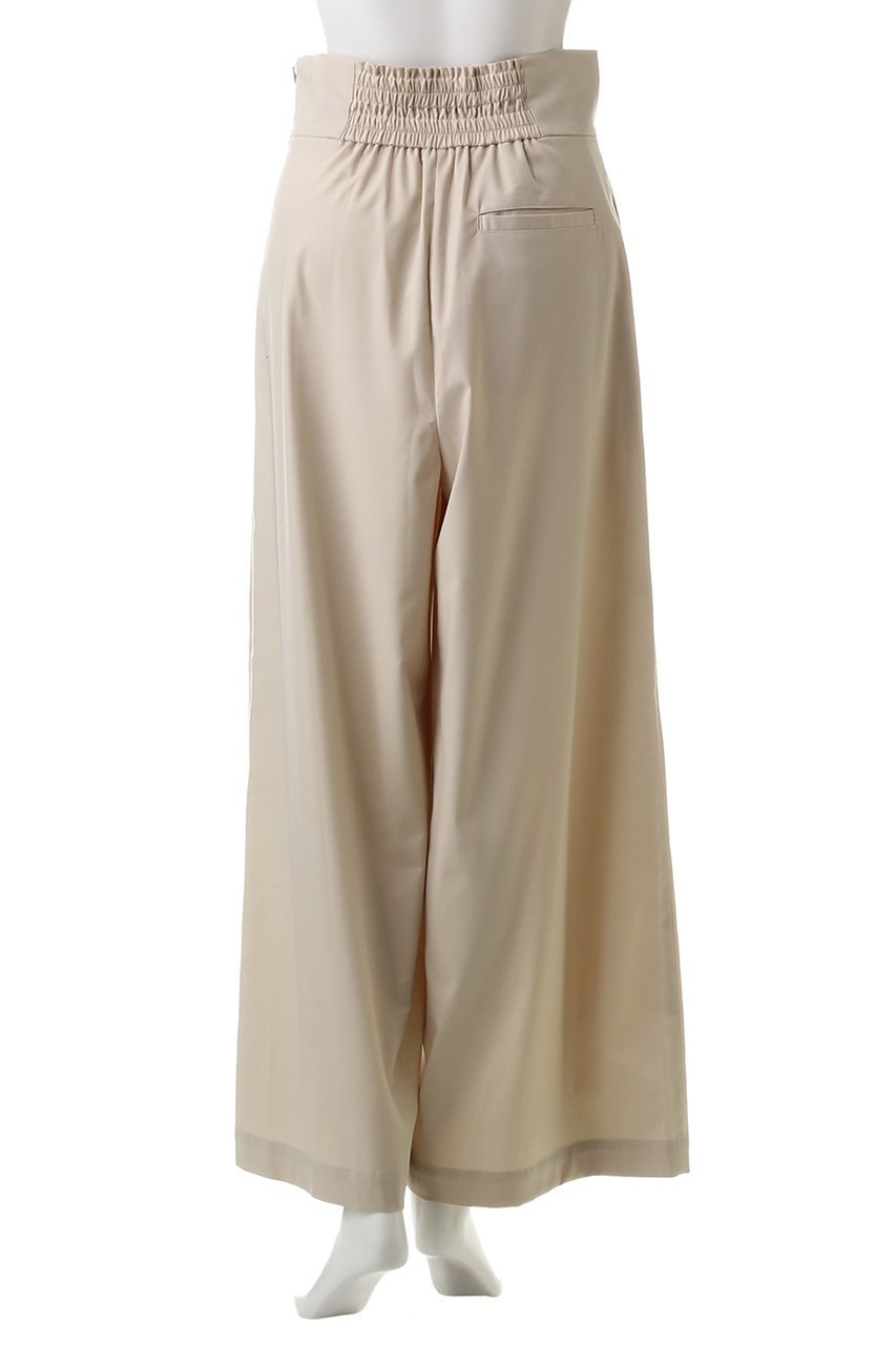 【ミディウミソリッド/MIDIUMISOLID】のhi-waist wide PT.S パンツ 人気、トレンドファッション・服の通販 founy(ファニー) ファッション Fashion レディースファッション Fashion for Women パンツ Pants & Trousers シャーリング Shirring, Ruched シンプル Simple, Minimal ロング Long, Long-Length other-4|ID: prp329100004822342 ipo3291000000036030065