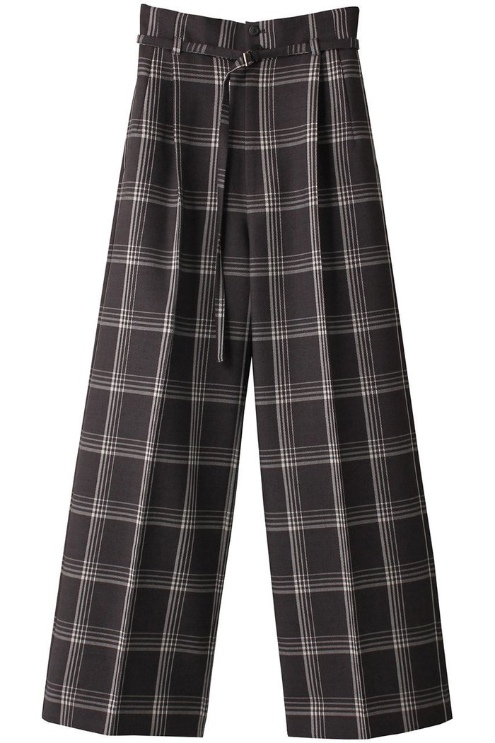 【メゾンスペシャル/MAISON SPECIAL】のチェックハイウエストワイドパンツ インテリア・キッズ・メンズ・レディースファッション・服の通販 founy(ファニー) https://founy.com/ ファッション Fashion レディースファッション Fashion for Women パンツ Pants & Trousers おすすめ Recommended / Our Picks チェック Check, Plaid, Tartan ワイド Wide, Wide Fit エレガント 上品 Elegant |ID: prp329100004822350 ipo3291000000035056183