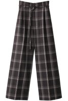 【メゾンスペシャル/MAISON SPECIAL】のチェックハイウエストワイドパンツ 人気、トレンドファッション・服の通販 founy(ファニー) ファッション Fashion レディースファッション Fashion for Women パンツ Pants & Trousers おすすめ Recommended / Our Picks チェック Check, Plaid, Tartan ワイド Wide, Wide Fit エレガント 上品 Elegant |ID:prp329100004822350